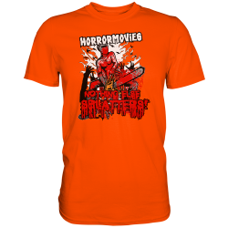 Horrormovies Nothing els Splatters! Geschenk Spass Fun Herren T-Shirt Funshirt