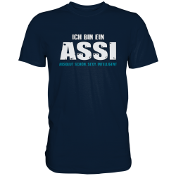 ASSI Absolut Schön Sexy Intelligent Spruch Fun Herren T-Shirt Funshirt