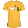 Auch ein Blindes Huhn findet mal nen Korn Fun Herren T-Shirt Funshirt