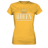 Damen T-Shirt Queen Krone Couple Pärchen Paar Pair Druck