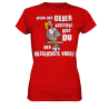 Geier Aussterben Hässlichster Vogel Hässlich Spruch Spass Fun Damen T-Shirt Funshirt
