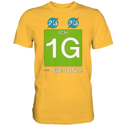 Corona Regeln Regierung 2G 3G ich 1G Gesund Fun Herren T-Shirt Funshirt