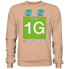 Corona Regeln Regierung 2G 3G ich 1G Gesund Fun Sweatshirt Funshirt