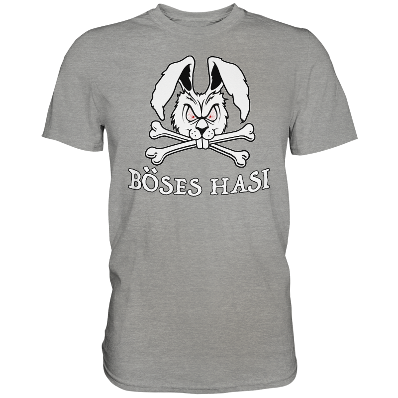 Böses Hasi Hase Böse Geschenk Spass Fun Herren T-Shirt Funshirt