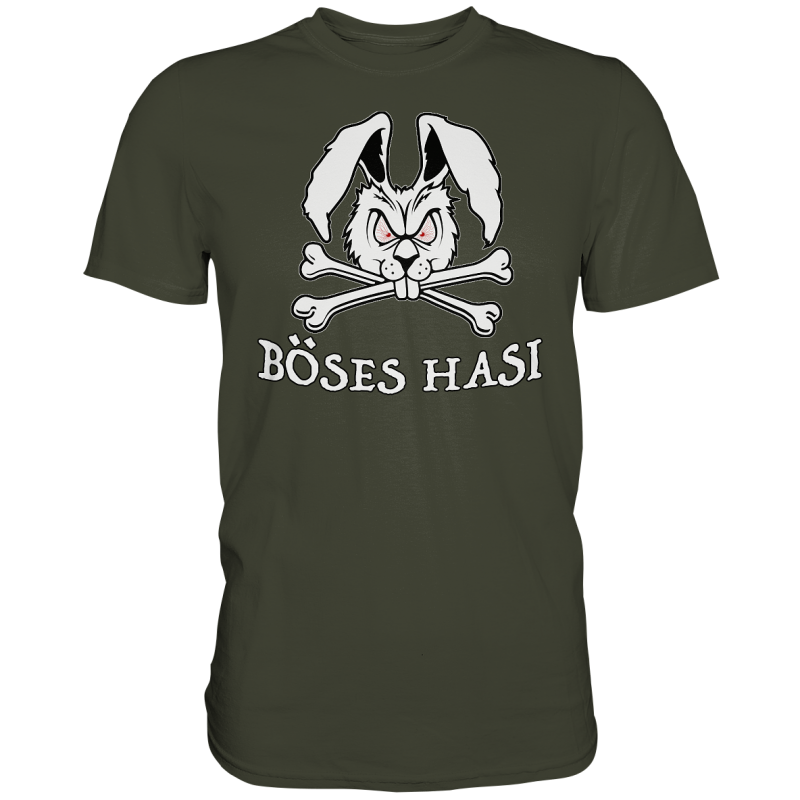 Böses Hasi Hase Böse Geschenk Spass Fun Herren T-Shirt Funshirt