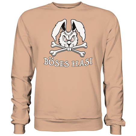 Böses Hasi Hase Böse Geschenk Spass Fun Sweatshirt Funshirt