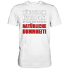 Künstliche Intelligenz Natürliche Dummheit Fun Herren T-Shirt Funshirt