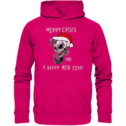 Merry Crisis and a Happy New Year Weihnachten Neujahr Fun Hoodie Funshirt
