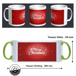 Merry Christmas Frohe Weihnachten Feiern Geschenke Fun Tasse Becher Kaffeetasse