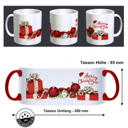 Merry Christmas Weihnachten Besinnliche Weihnacht Geschenke Fun Tasse Becher Kaffeetasse