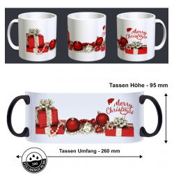 Merry Christmas Weihnachten Besinnliche Weihnacht Geschenke Fun Tasse Becher Kaffeetasse