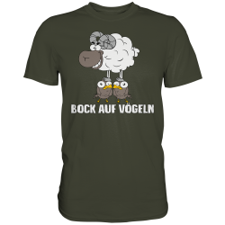 Bock auf Vögeln Sex Spass Geschenk Spruch Fun Herren T-Shirt Funshirt