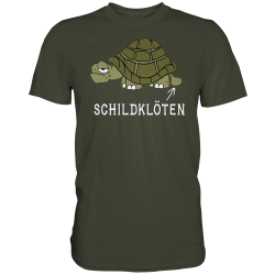 Die Schildklöten Schildkröte Spruch Geschenk Spass Fun Herren T-Shirt Funshirt