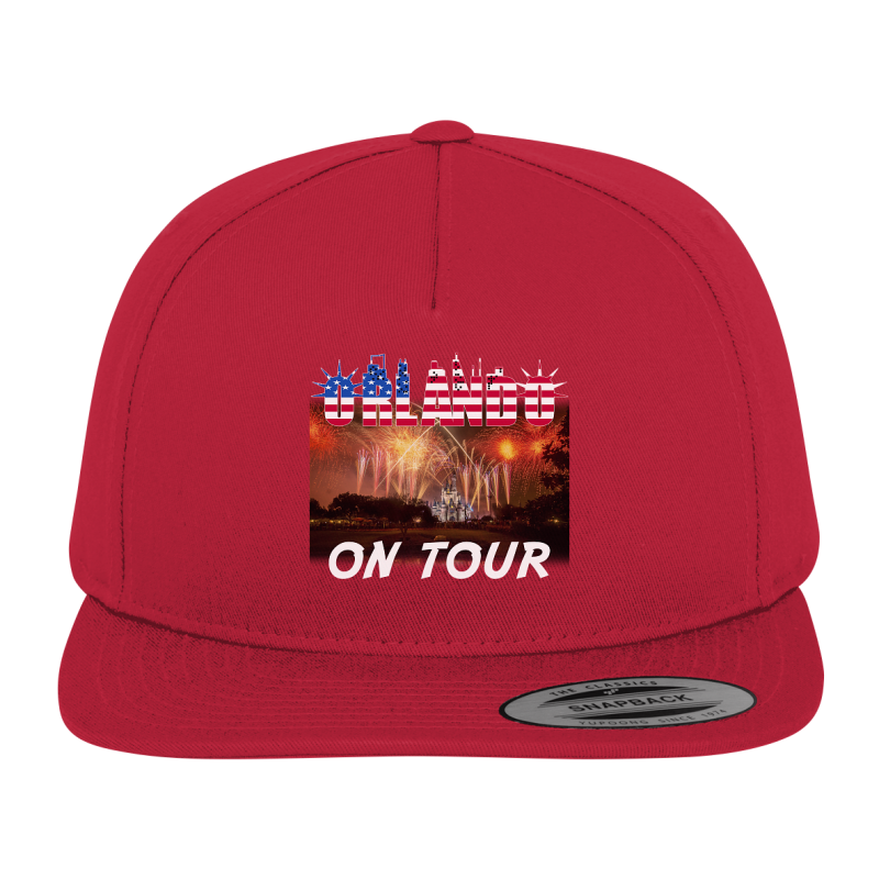 Orlando on Tour Amerika USA Stadt Spruch Spass Fun Kappe Snapback Cap