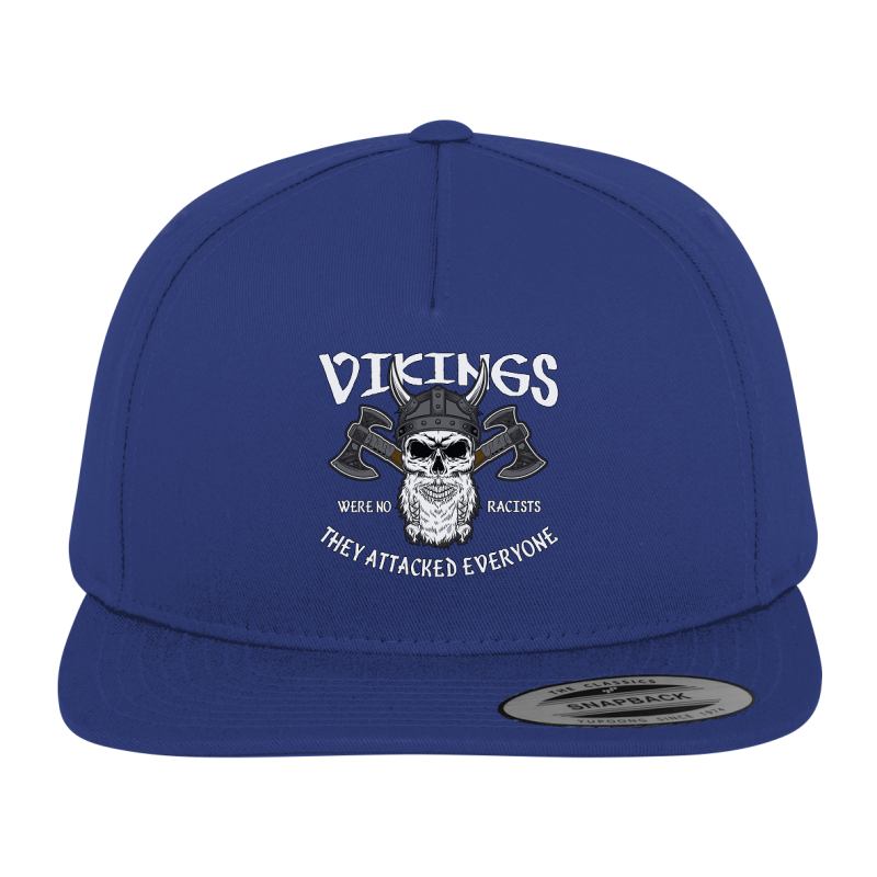 Vikings were no Racists they Attacked Everyone Fun Kappe Snapback Cap